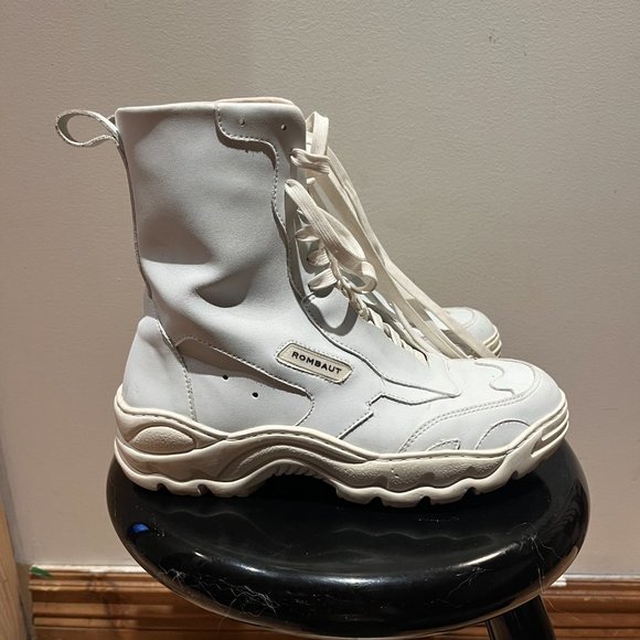 White Rombaut Boccaccio Boot Sz 39 - Picture 3 of 4
